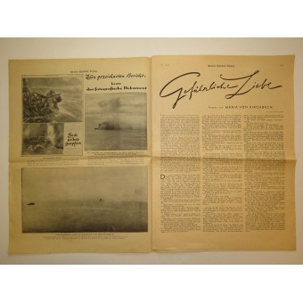 Illusterte Zeitung, nr. 45, 11. marraskuu 1943, Reichsmarschall Göring -tarkastus. Espenlaub militaria